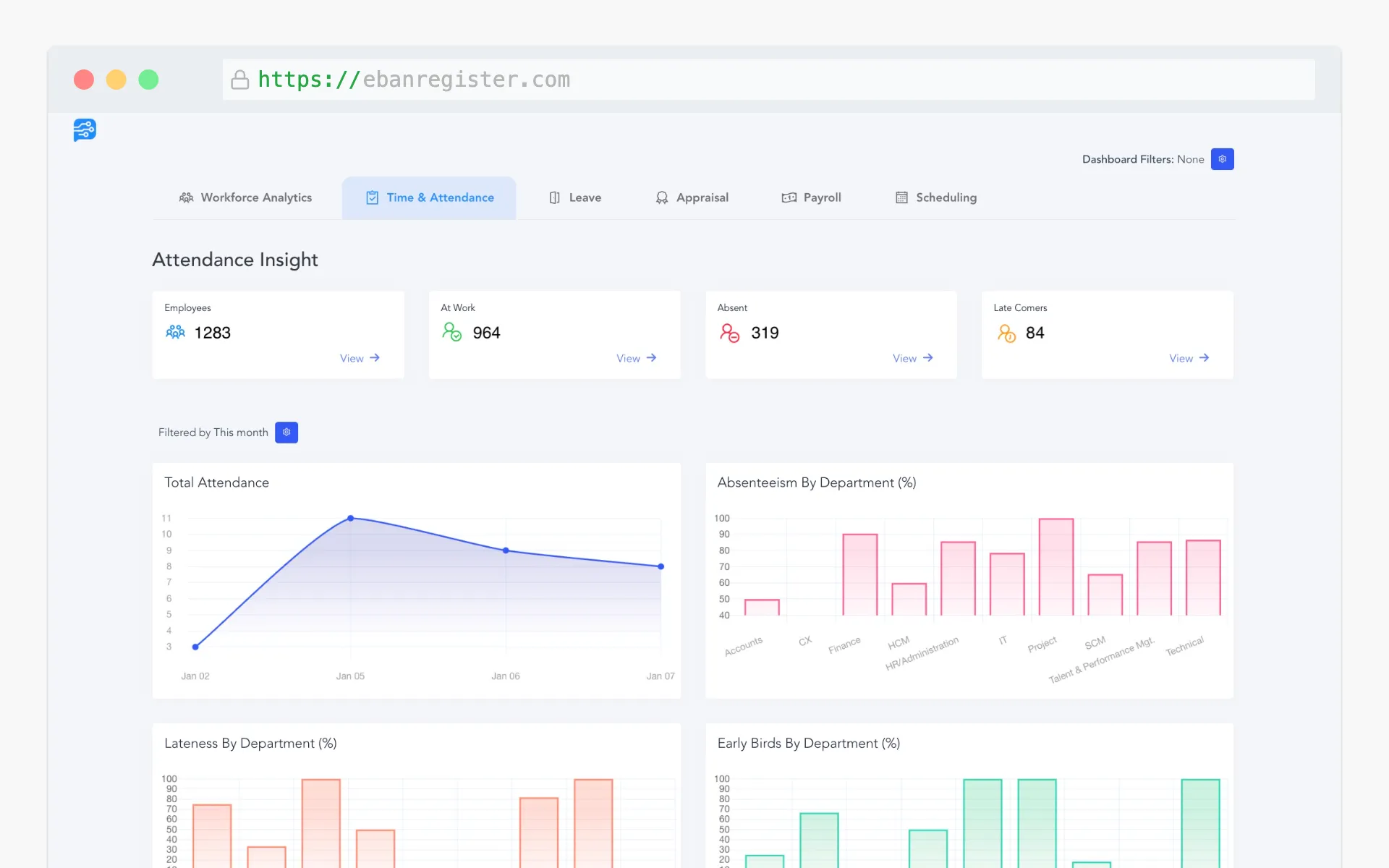 Eban Admin Console
